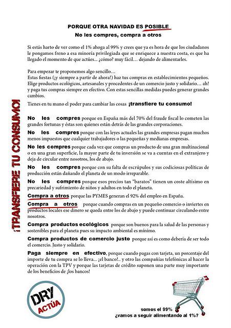 Compra Artesanía, en Pequeños Establecimientos, Productos Ecológicos y de Comercio Justo y Solidario!!!!