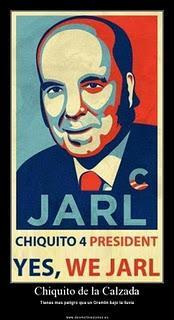 Decepción en el mundo cultural, por la no inclusión de Chiquito de la Calzada en el gabinete de Rajoy. Decepción en el mundo cultural, por la no inclusión de Chiquito de la Calzada en el gabinete de Rajoy.