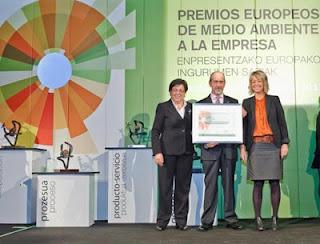 entrega premio europeo medio ambiente