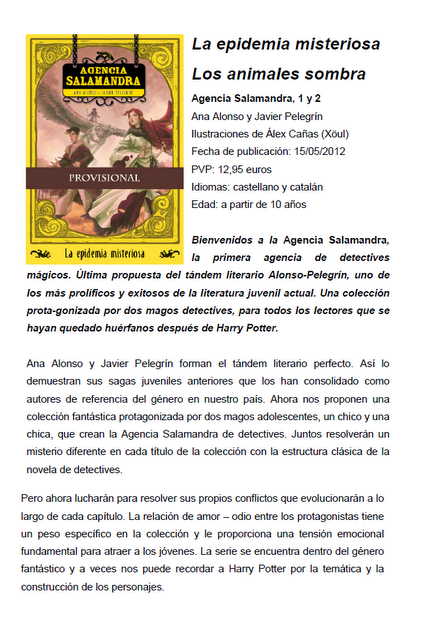 Las más sorprendentes y misteriosas novedades juveniles-infantiles Las más sorprendentes y misteriosas novedades juveniles-infantiles