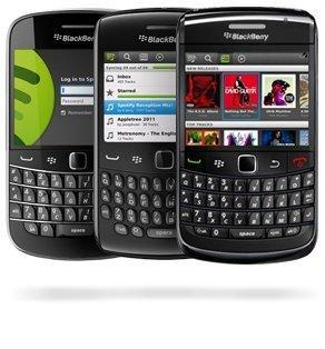 Aplicación de Spotify para BlackBerry sale de la beta