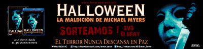 Ganadores del concurso 1 DVD y 1 Blu-ray de Halloween: La maldición de Michael Myers