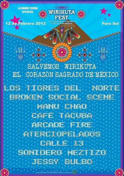 Cartel de Wirikuta Fest