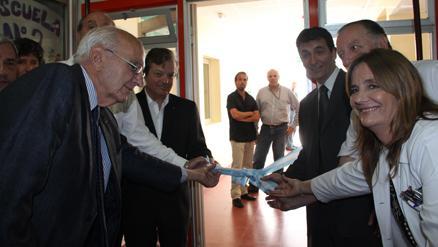 Se inauguro una sala de telemedicina en el hospital Garrahan.