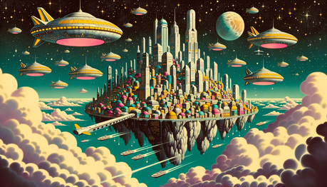 Las tensiones en el universo retrofuturista de Jerusalén 8