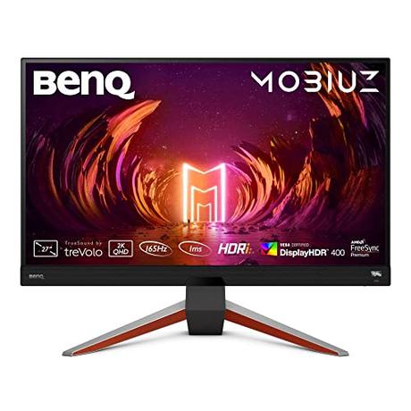 BenQ MOBIUZ EX2710Q Monitor Gaming (27 pulgadas, IPS, 2K, 165 Hz 1ms HDR 400, FreeSync Premium, 144 Hz compatible)