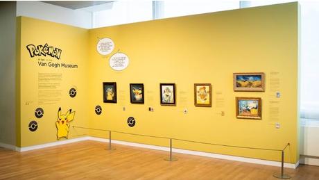 Pokémon en el Museo Van Gogh, la fusión de la cultura pop japonesa y el arte