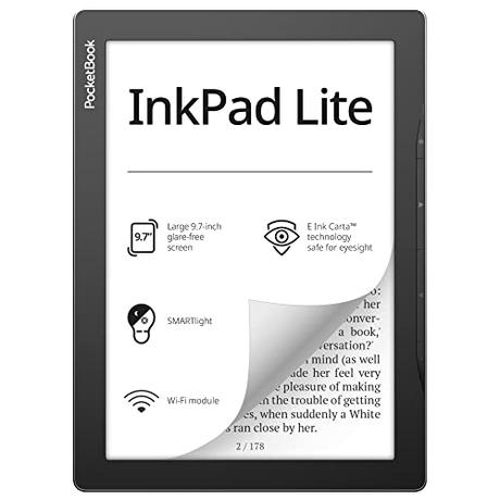 Pocketbook InkPad Lite e-Book Reader Touchscreen 8 GB Wi-Fi Black Grey