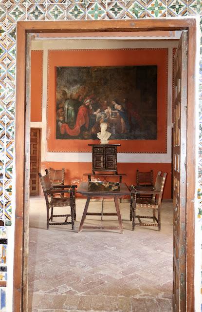 La Casa de Pilatos (20): La Sala Rosa. La Casa de Pilatos (20): La Sala Rosa.