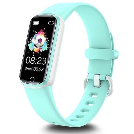 DIGEEHOT Pulsera Actividad para Niños Niñas, Reloj Inteligente Impermeable IP68, 11 Modos Deportivo Smartwatch con Podómetro Pulsómetros Monitor de Sueño Contador de Caloría (Verde)