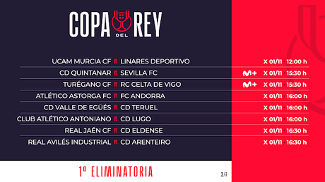 Ya hay horario para la eliminatoria de Copa contra el Quintanar
