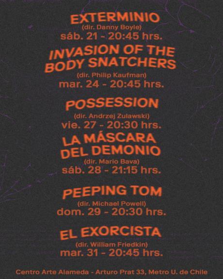 ¿Quién anda ahí? 💀 Películas de Terror en Centro Arte Alameda 🔪