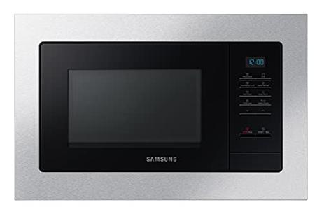 Samsung MG23A7013CT/EC Microondas de Integración con Grill, 23 L, potencia 800W.