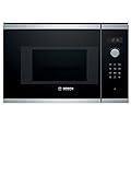 Bosch BEL523MS0 - Serie | 4 Microondas integrable, 20 litros, Con grill, Negro/Inox