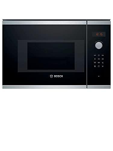 Bosch BEL523MS0 - Serie | 4 Microondas integrable, 20 litros, Con grill, Negro/Inox