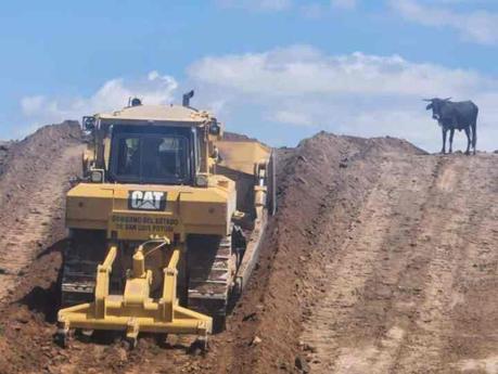 Bordos de Abrevadero impulsados por el Gobierno de la Capital benefician a 800 familias productoras.