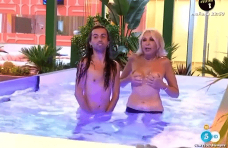 Laura Bozzo protagoniza polémico desnudo en «El Gran Hermano VIP» en España