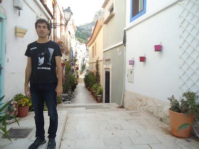 Subiendo al Castillo de Santa Bárbara, Alicante