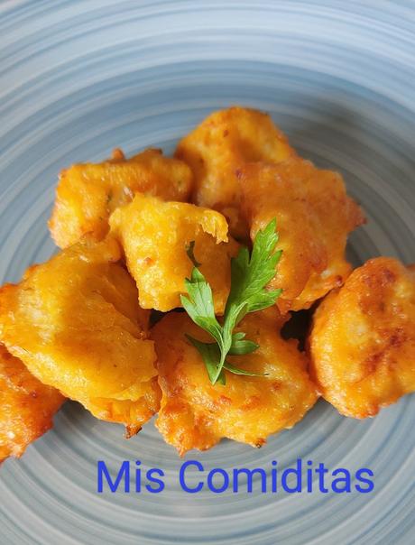 BUÑUELOS DE COLIFLOR BUÑUELOS DE COLIFLOR