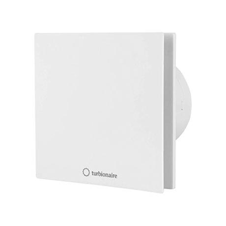 Turbionaire Arte 100 SW Extractor de Baño 100 mm, blanco, extracción, ventilación estándar, para baño, cocina, válvula de no retorno protección IPX4