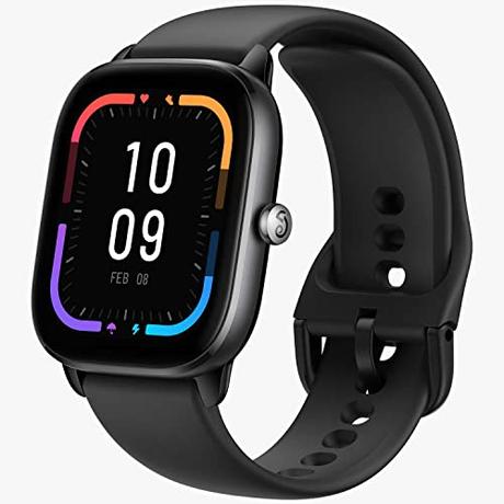 Amazfit GTS 4 Mini Smartwatch con Alexa Incorporada Monitorización de Ritmo Cardíaco y Oxígeno Sanguíneo 24H 5 Sistemas de Posicionamiento por Satélite 120+ Modos Deportivos 5 ATM Fitness Tracker