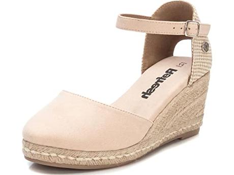 Refresh - Zapato Cierre de Hebilla para Mujer, Color: Marron, Talla: 37