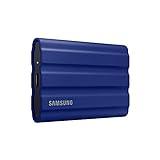 SAMSUNG T7 Shield SSD Portátil 1TB, USB 3.2 Gen.2, SSD Externo, Azul (MU-PE1T0R/EU)