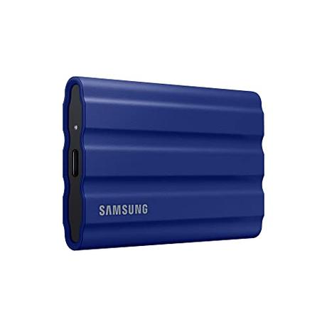 SAMSUNG T7 Shield SSD Portátil 1TB, USB 3.2 Gen.2, SSD Externo, Azul (MU-PE1T0R/EU)