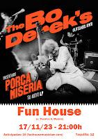 Concierto de The Bo Derek’s en Fun House
