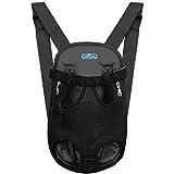 Nobleza-Mochila del Perro Transporte para Mascotas,Mochila Ajustable para Mascotas, Mochila para Perros y Gatos, Bolsa de Viaje de Seguridad, Piernas hacia Afuera