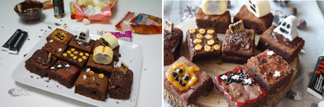 Brownie para Halloween