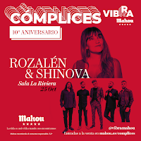 Concierto de Shinova y Rozalén en La Riviera dentro de Cómplices de Vibra Mahou