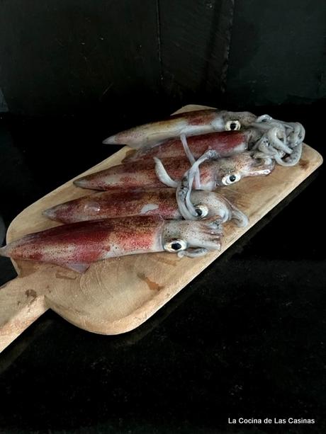 Chipirones de Potera de Tapia rellenos en Salsa Americana byJose: #lospecesdejavi