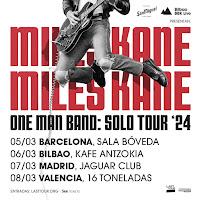 Miles Kane anuncia una serie de conciertos en España en 2024