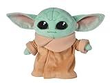 Simba Toys - Peluche Disney Baby Yoda de la Serie The Mandalorian de Star Wars, Incluye Cuna, 100% Original, Apto para Niños y Niñas de todas las Edades - 25 cm