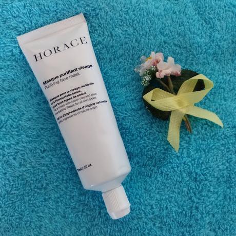 Probando Horace  masque purifiant visage