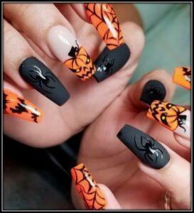 Tus uñas también se pueden vestir de Halloween Tendencias para Halloween