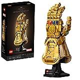 LEGO 76191 Marvel Guantelete del Infinito, Maqueta del Guante de Thanos de los Vengadores, Regalo para Hombres y Mujeres y Frans de Superhéroes, Set de Construcción para Adultos Coleccionable