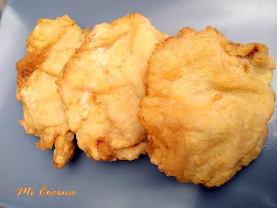 PERIANAS  (FILETES DE LOMO REBOZADOS Y FRITOS)