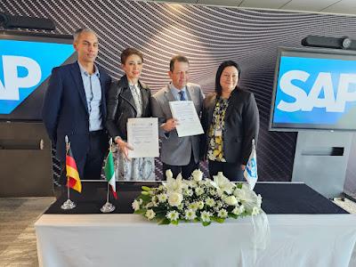 FIRMAN SEDECO Y SAP MÉXICO CONVENIO PARA IMPULSAR LA ECONOMÍA DIGITAL DE LAS PYMES CAPITALINAS FIRMAN SEDECO Y SAP MÉXICO CONVENIO PARA IMPULSAR LA ECONOMÍA DIGITAL DE LAS PYMES CAPITALINAS