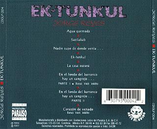 Jorge Reyes - Ek-Tunkul (1983)