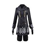 OSIAS Disfraz de Cosplay de 9S de NieR: Automata - Réplica con Tamaño Preciso y Mejorada(M)