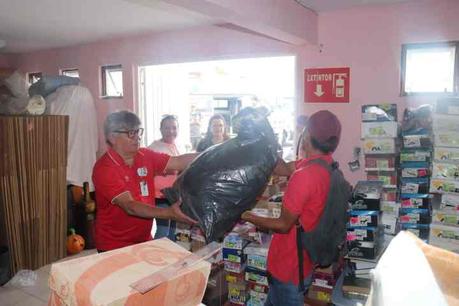 DIF Municipal establece Centro de Acopio para apoyar a damnificados por el huracán Otis