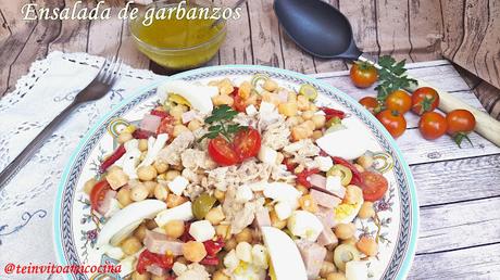 Ensalada de garbanzos