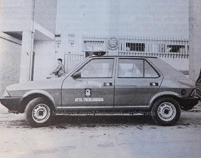 Vehículos municipales en 1985