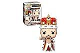Funko POP! Rocks: Freddie Mercury King Collectible Toy - Reina - Figuras Miniaturas Coleccionables Para Exhibición - Idea De Regalo - Mercancía Oficial - Juguetes Para Niños Y Adultos - Fans De Music