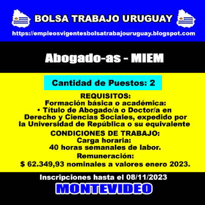 Abogado-as - MIEM Abogado-as - MIEM