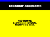 Educador-a Suplente (Treinta Tres)