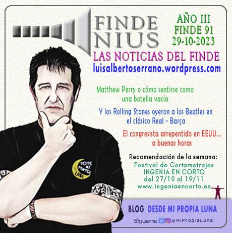 Mi opinión de la semana en FINDE NIUS (año 3 – finde 92) Mi opinión de la semana en FINDE NIUS (año 3 – finde 92)