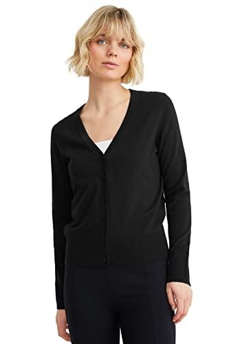 C&A Mujer Cárdigan Negro 2XL
